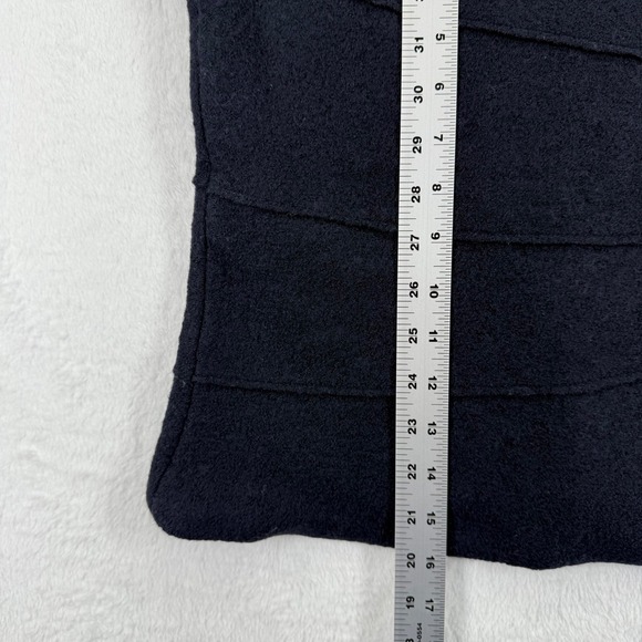 Zara Knit Strapless Top Black Textured Bandage Bodycon Party Cocktail Large - Picture 4 of 11